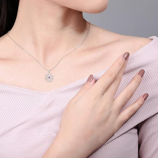 💖Silver Birthstone Pendant cm💖