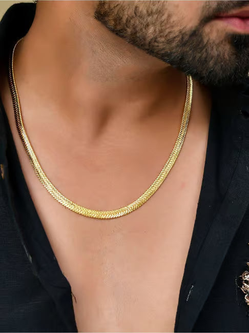 ⚡Men's Golden Snake Chain⚡