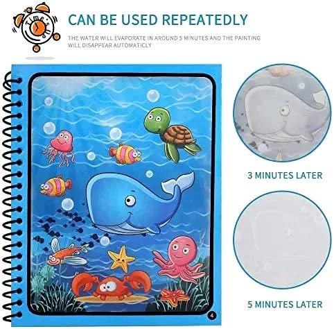 Reusable Magic Water Drawing Book
