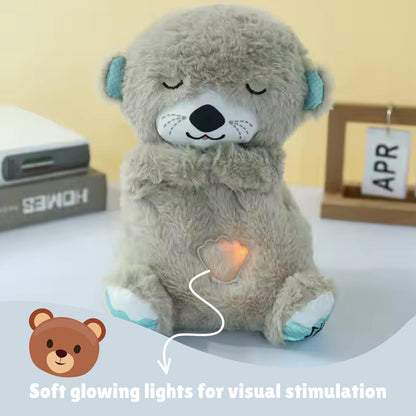 🧸Breathing Teddy Bear with Soothing Music, Comfort Plushie🧸