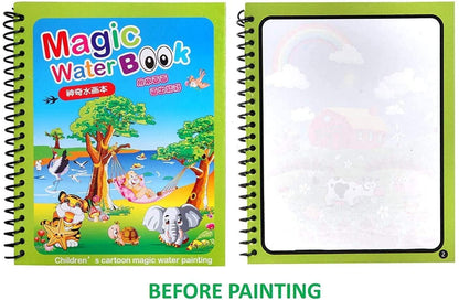 Reusable Magic Water Drawing Book