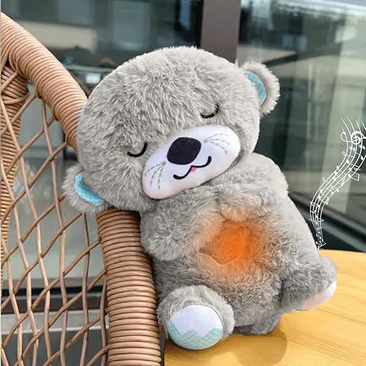 🧸Breathing Teddy Bear with Soothing Music, Comfort Plushie🧸